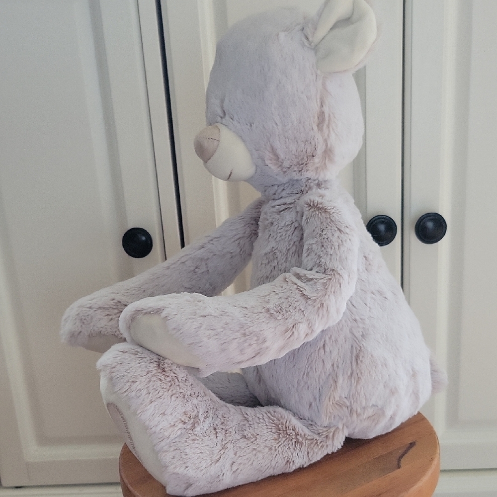 Demdaco Soft Lavender Plush with Cream Tag Accent - Picture 4 of 8